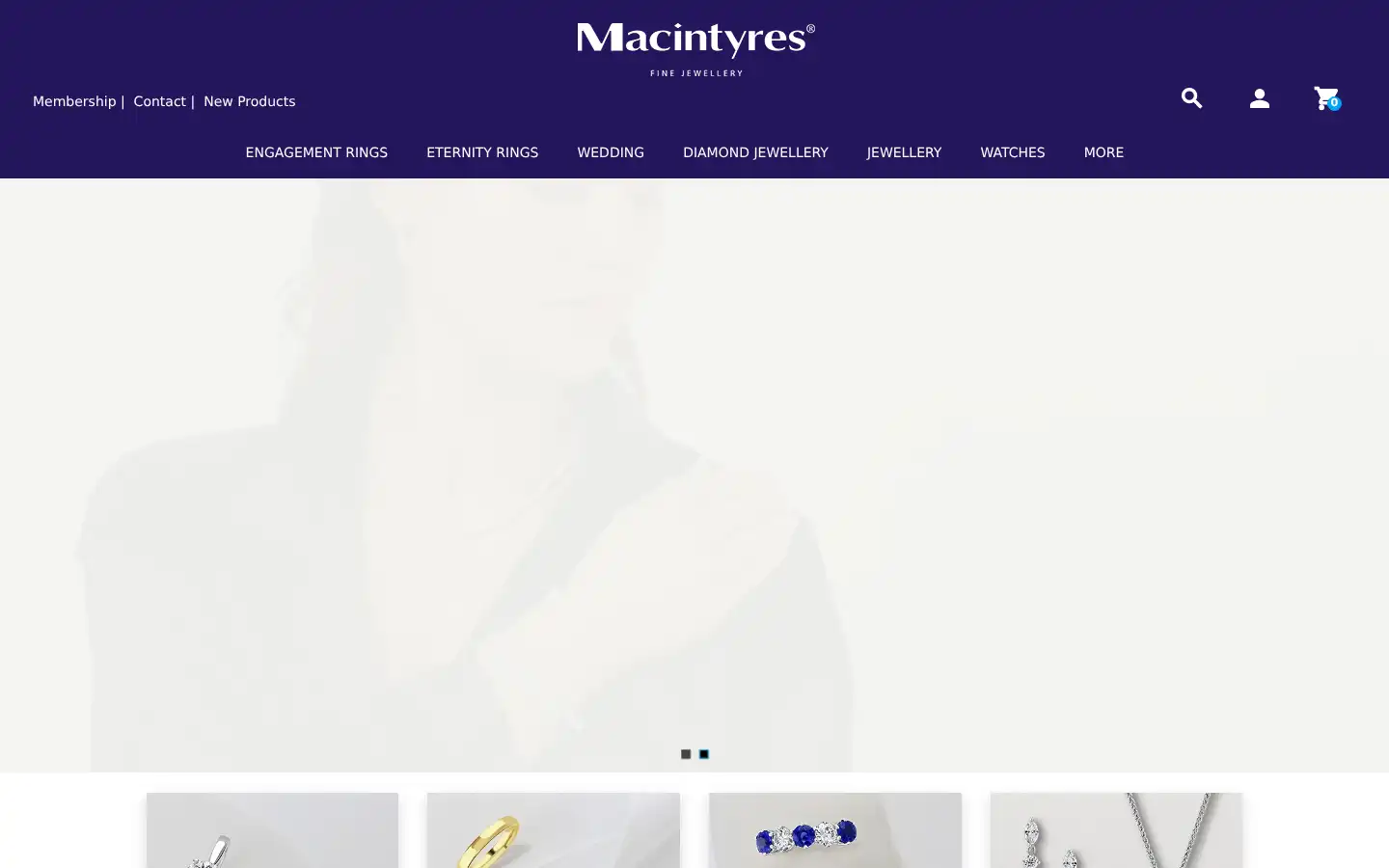 Screenshot of macintyres.co.uk