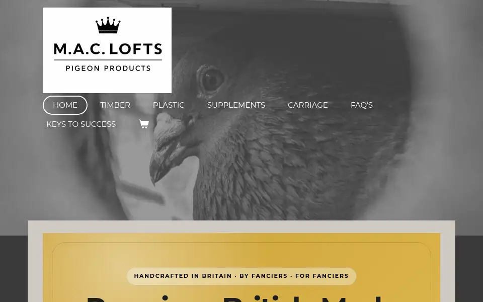 Screenshot of maclofts.co.uk