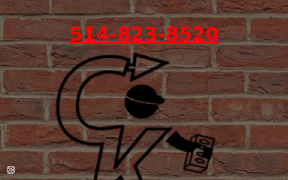 Screenshot of maconnerieck.ca