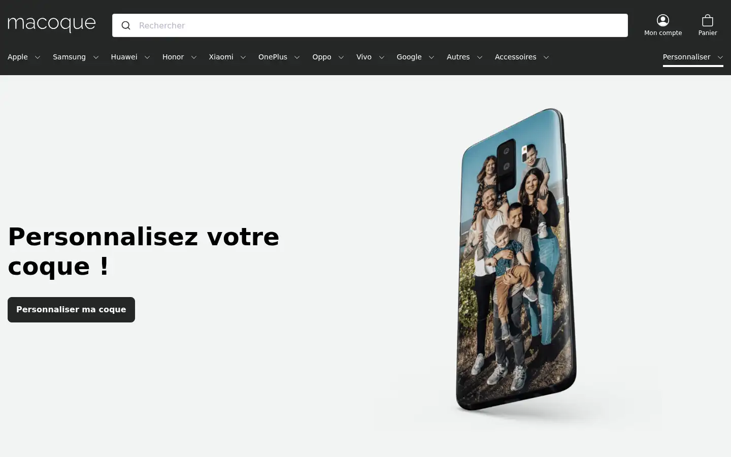 Screenshot of macoque.com
