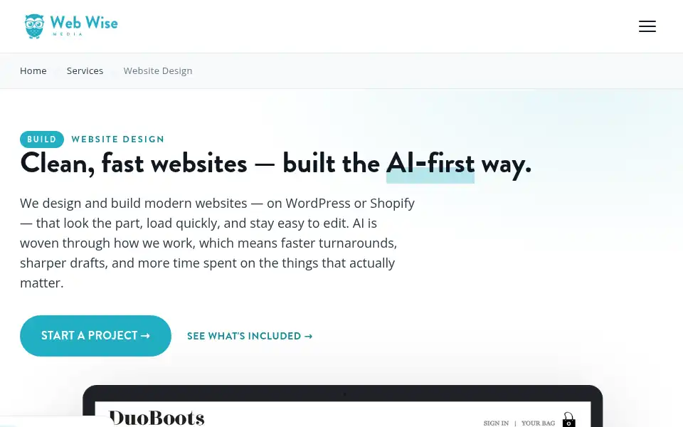 Screenshot of madebyhandonline.com