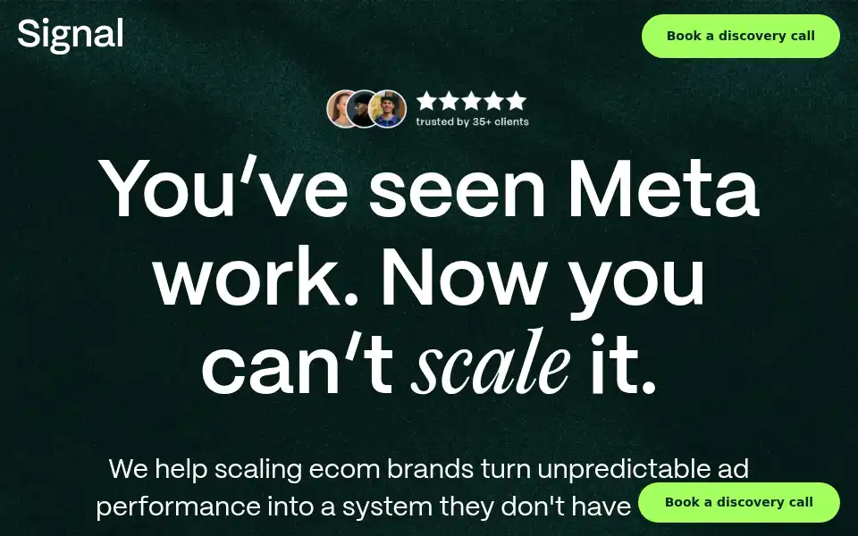 Screenshot of madebysignal.com