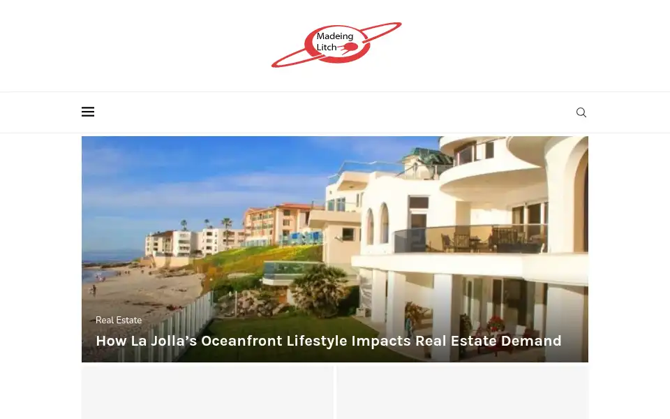 Screenshot of madeinglitch.com