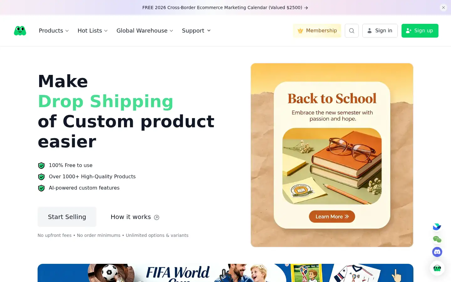 Screenshot of mademine.com