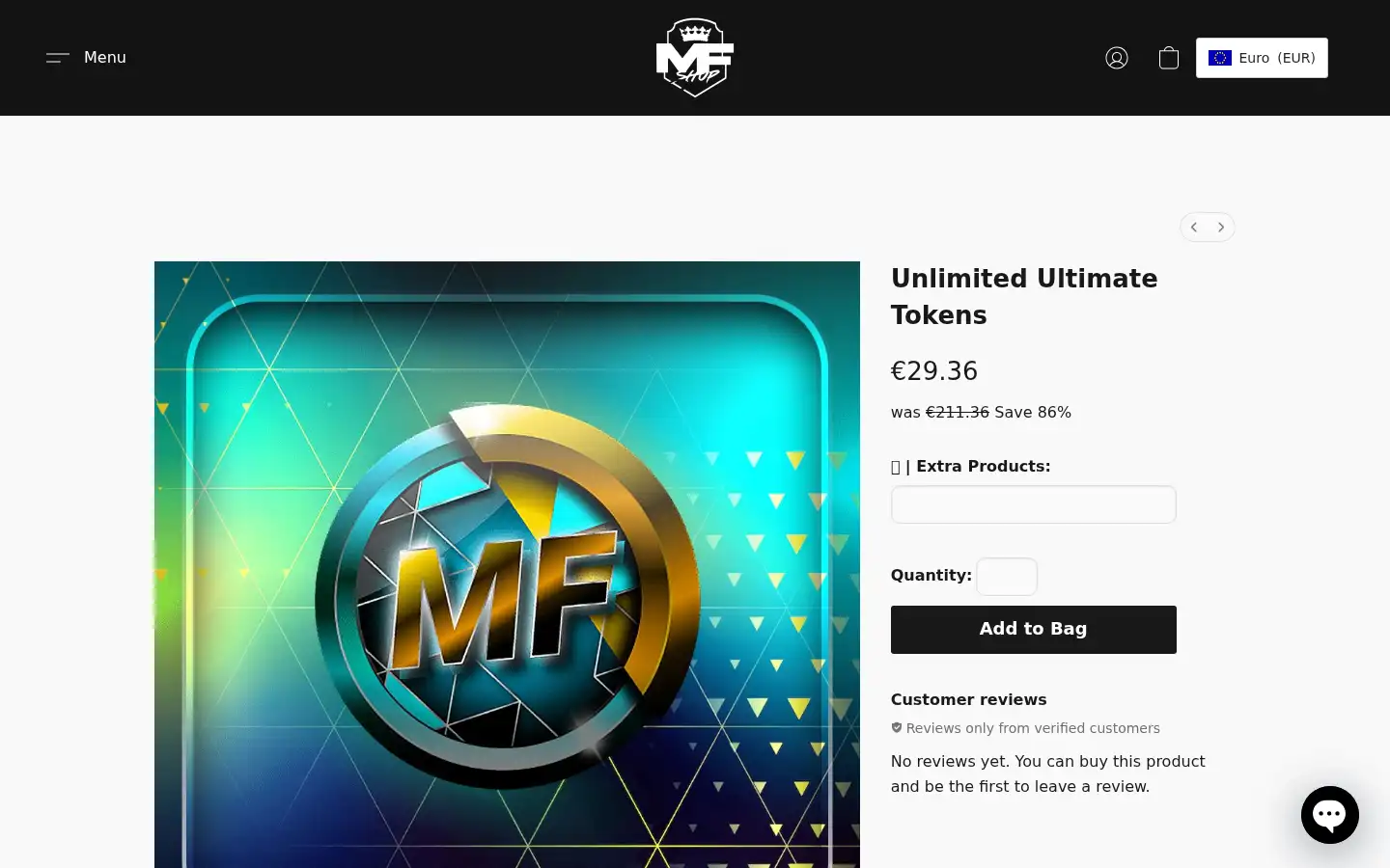 Screenshot of madfutshop.com