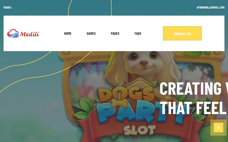 Screenshot of madili-indiedev.com