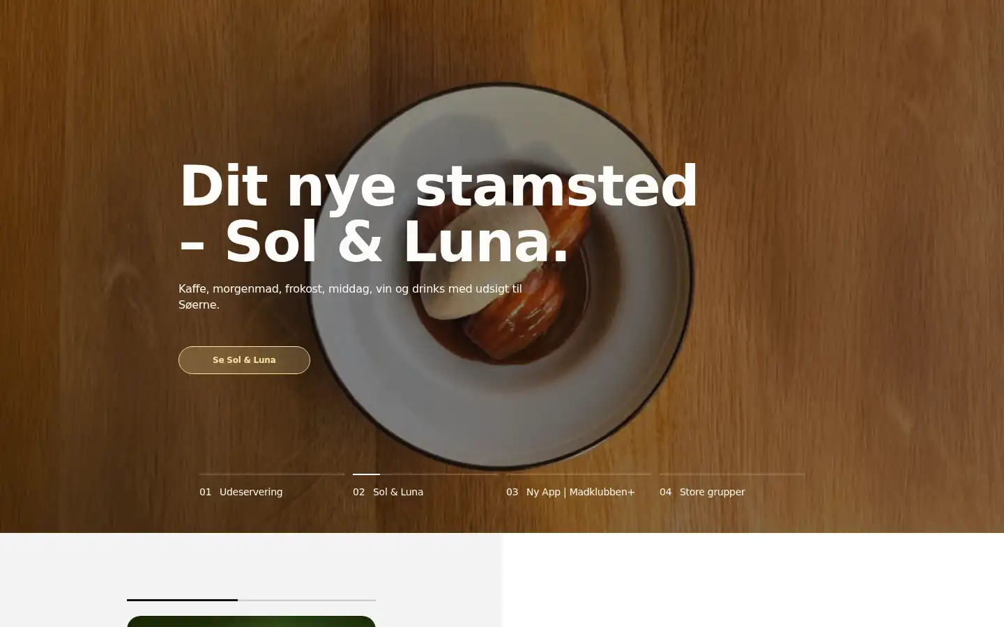 Screenshot of madklubben.dk