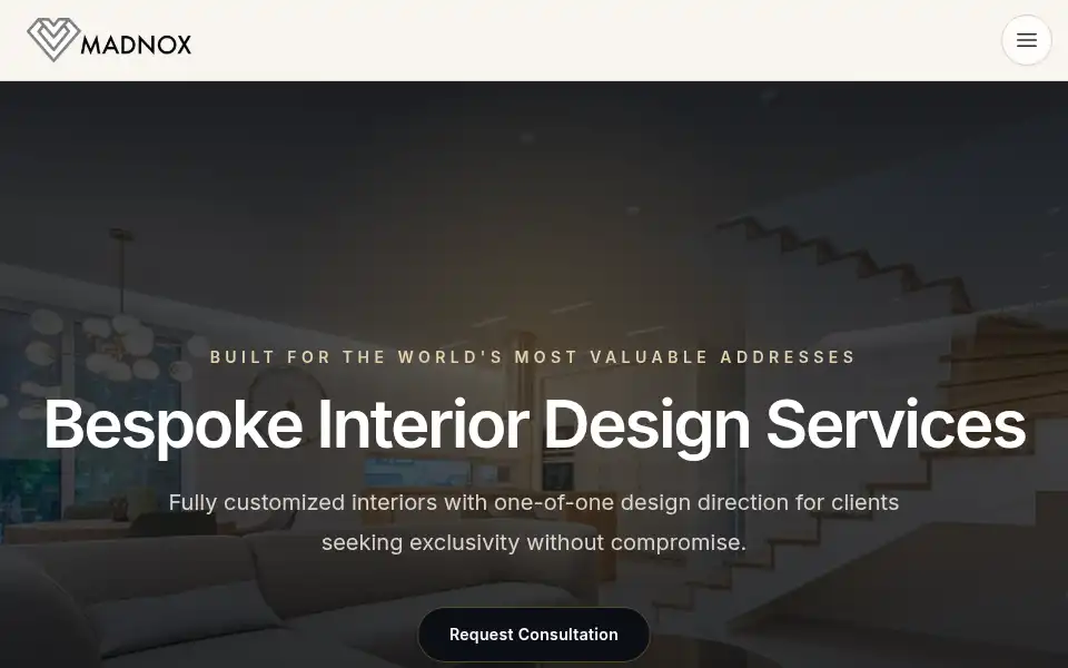 Screenshot of madnox.com