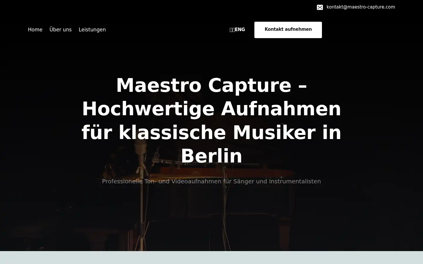 Screenshot of maestro-capture.com