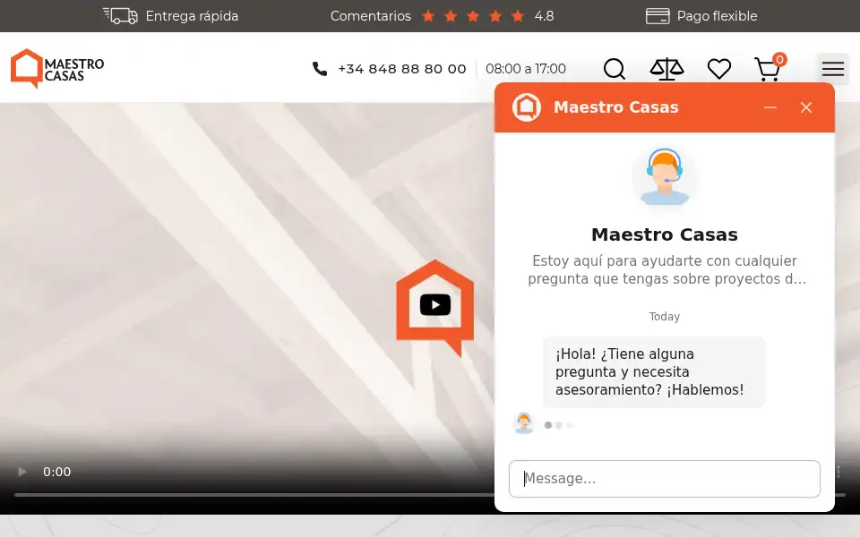 Screenshot of maestrocasas.es