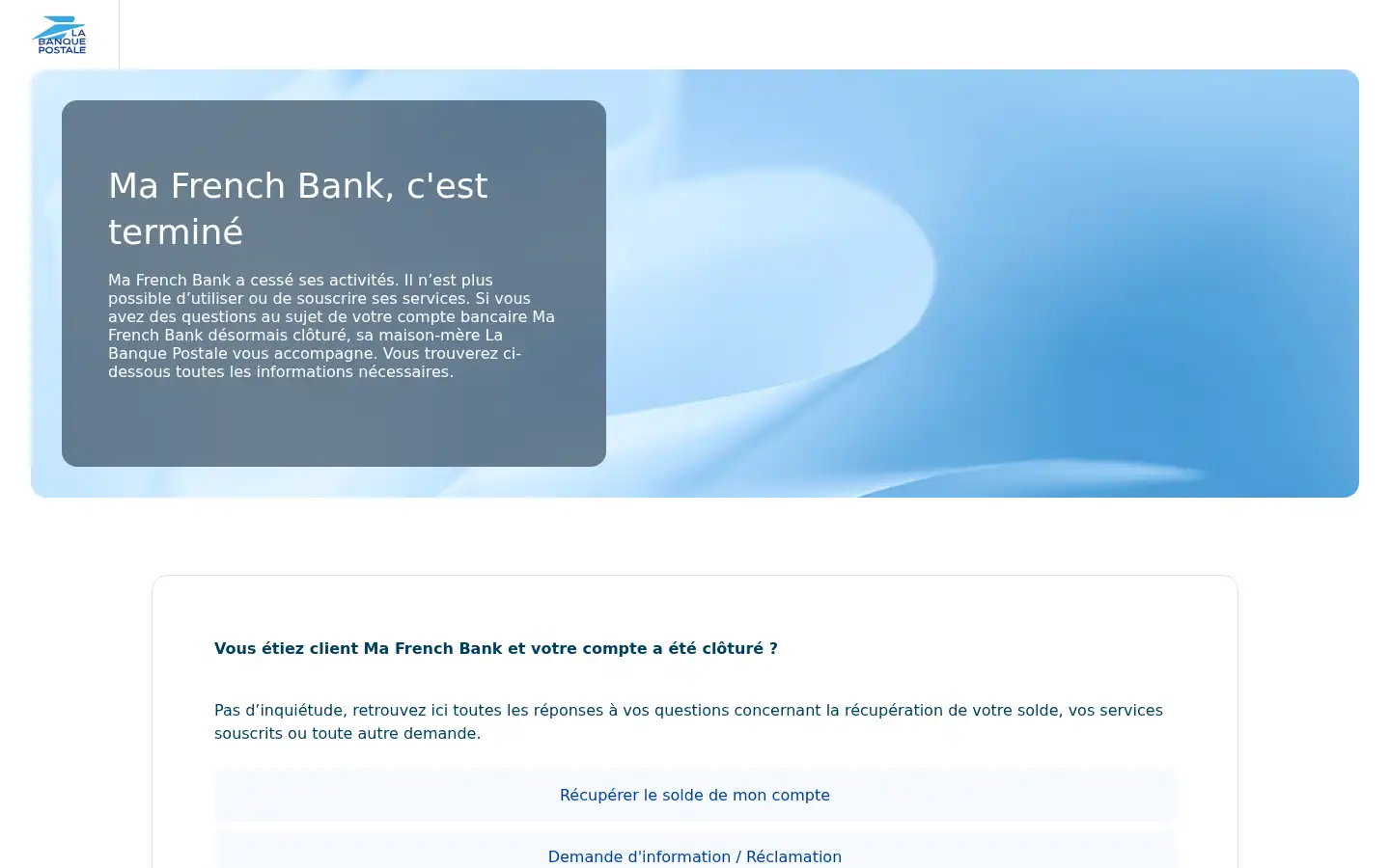 Screenshot of mafrenchbank.fr