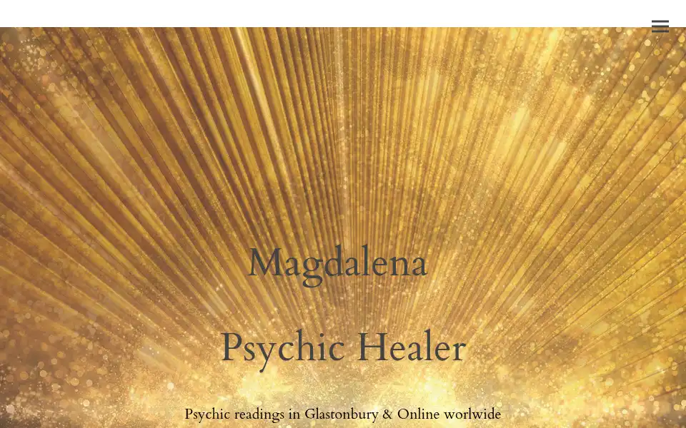 Screenshot of magdalena-clairvoyant.com