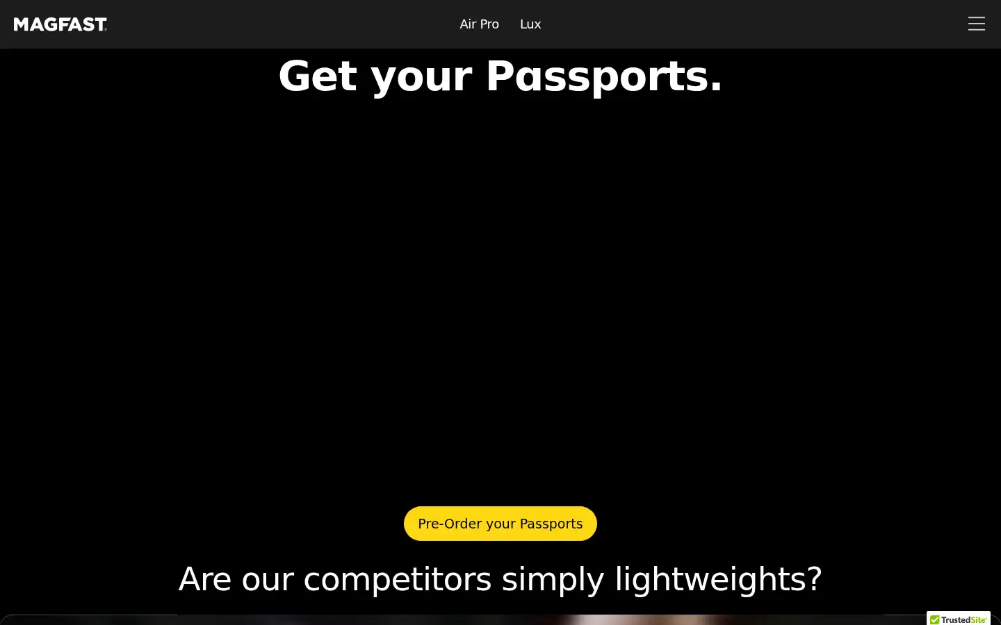 Screenshot of magfast.com
