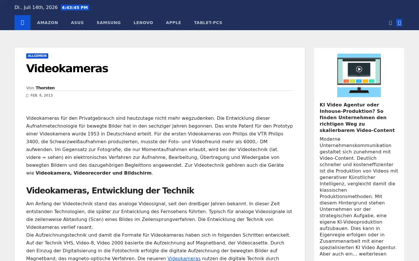 Screenshot of magicdevices.de