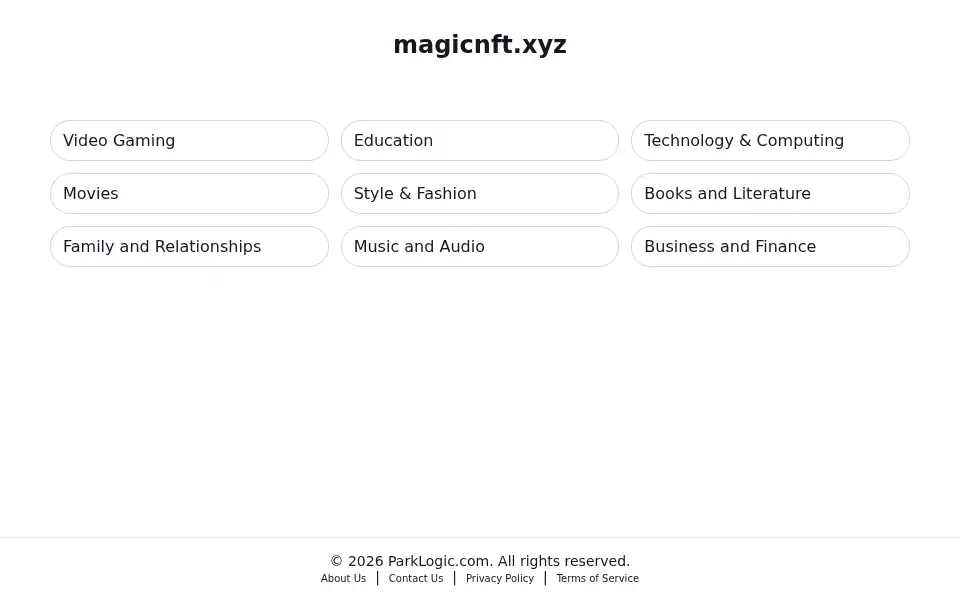 Screenshot of magicnft.xyz
