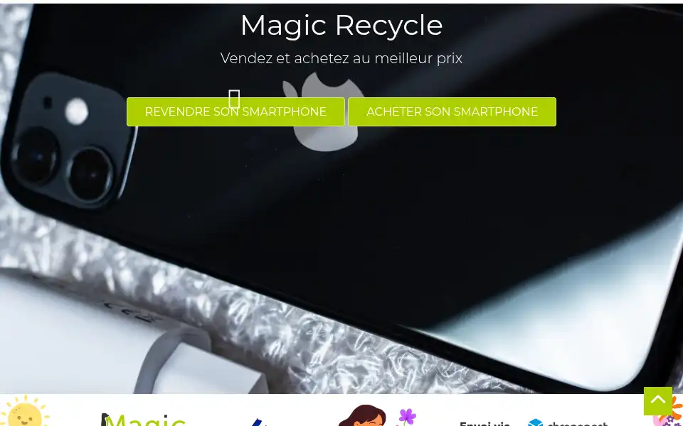 Screenshot of magicrecycle.com
