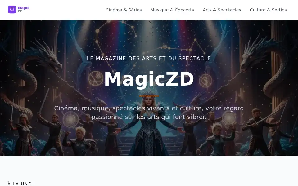 Screenshot of magiczd.com