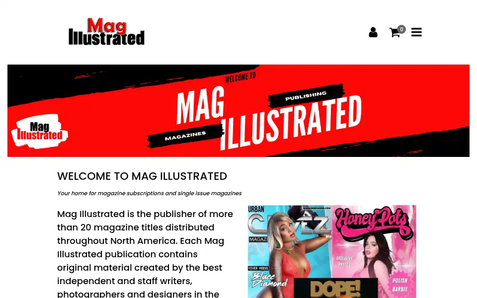 Screenshot of magillustrated.com