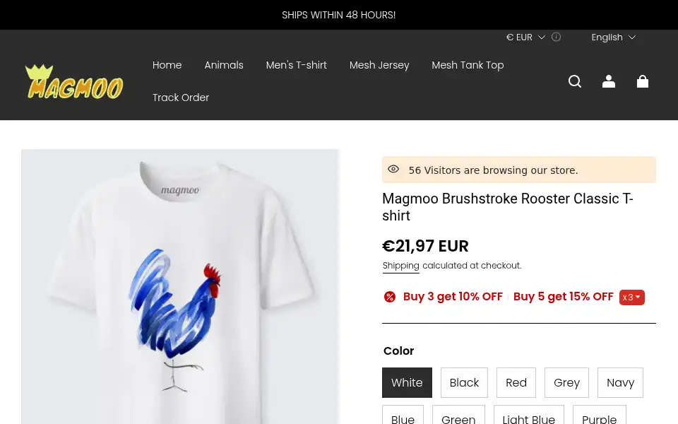 Screenshot of magmoo.com