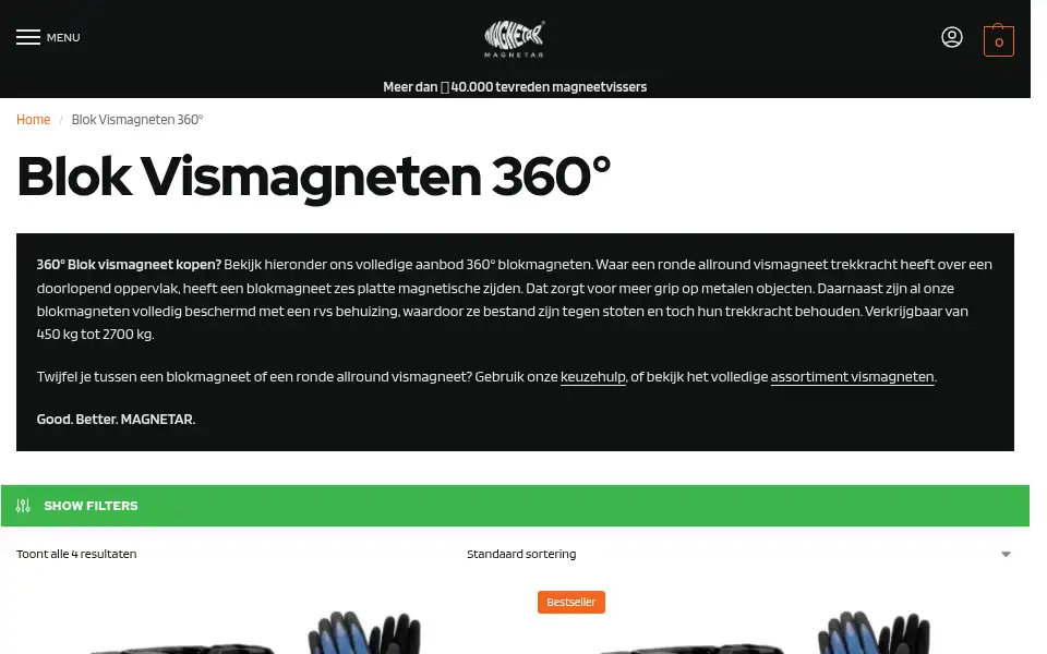 Screenshot of magnetarvismagneet.nl
