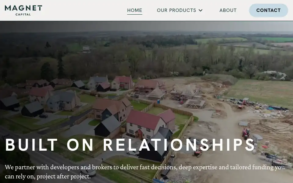 Screenshot of magnetcapital.co.uk