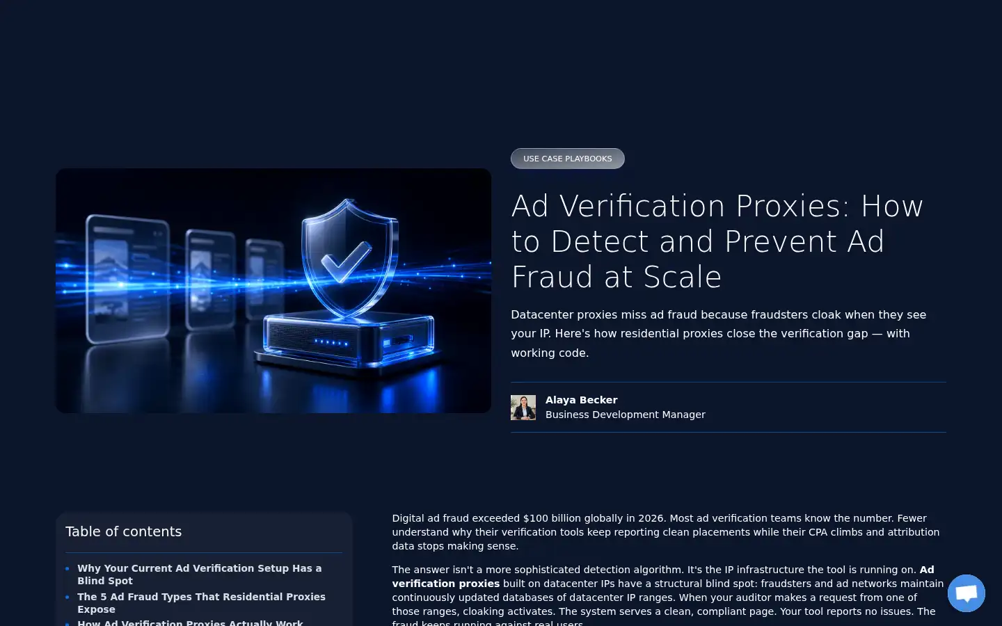 Screenshot of magneticproxy.com