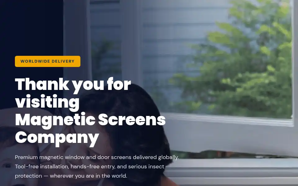 Screenshot of magneticscreens.company
