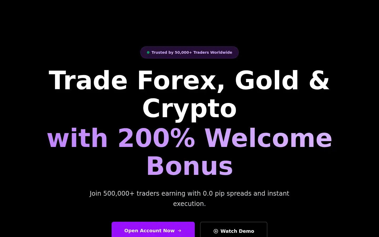 Screenshot of magnofx.com