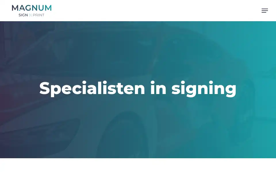 Screenshot of magnum-autostyling.com