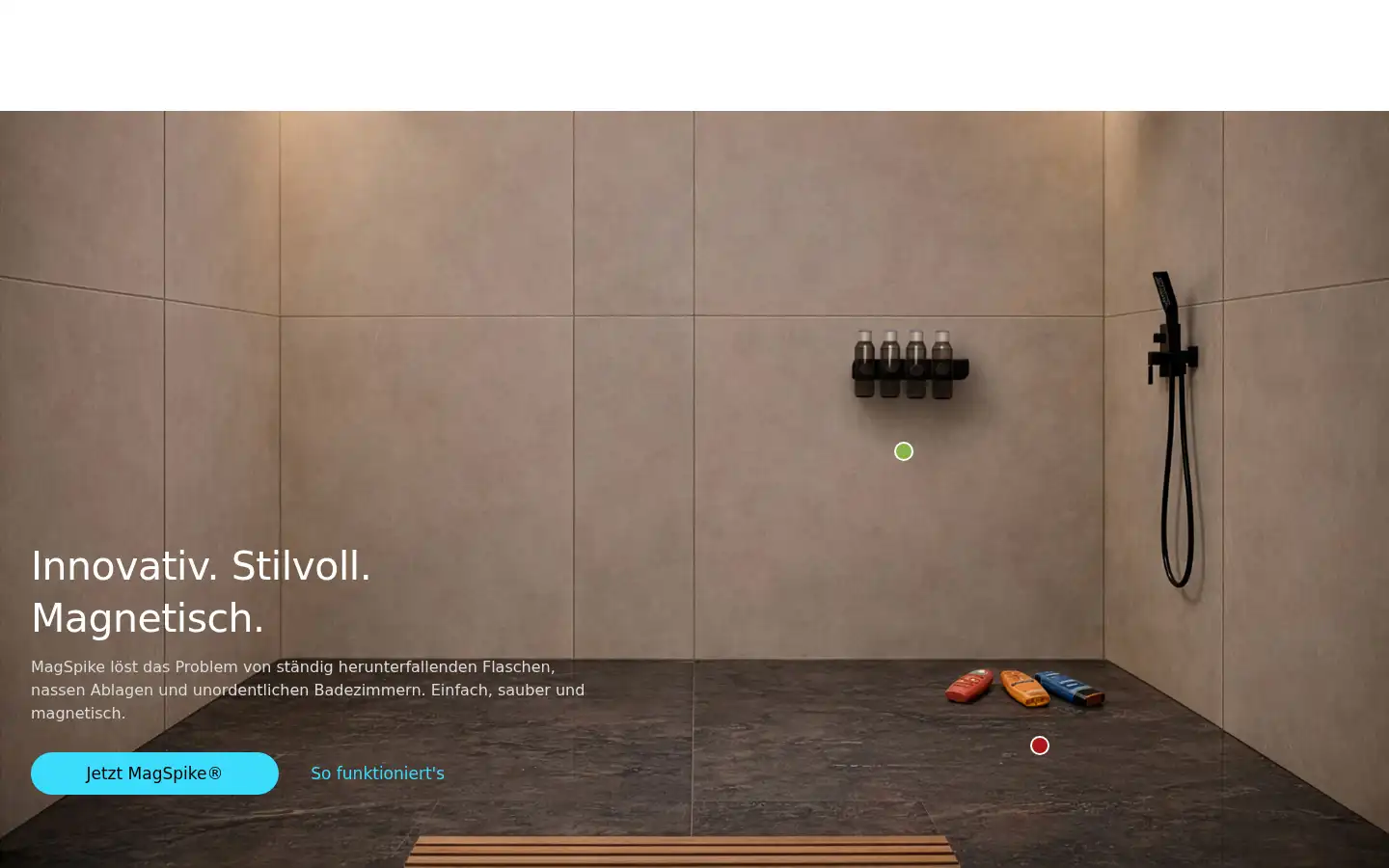 Screenshot of magspike-gmbh.de