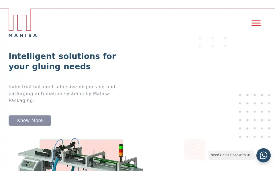 Screenshot of mahisa.com
