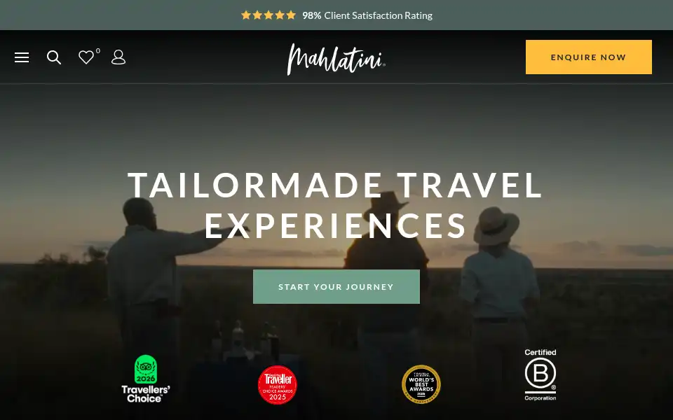 Screenshot of mahlatini.com