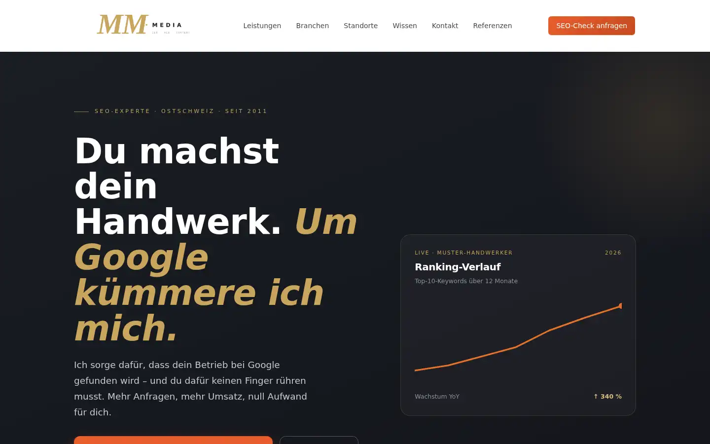Screenshot of maik-moehring.ch