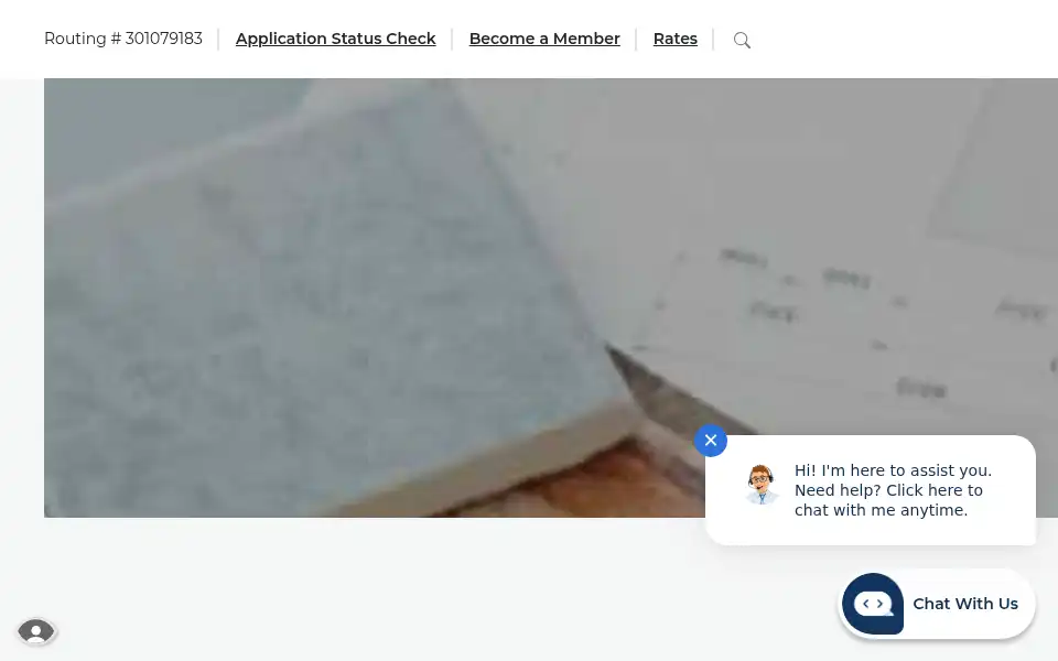 Screenshot of mainstreetcu.org