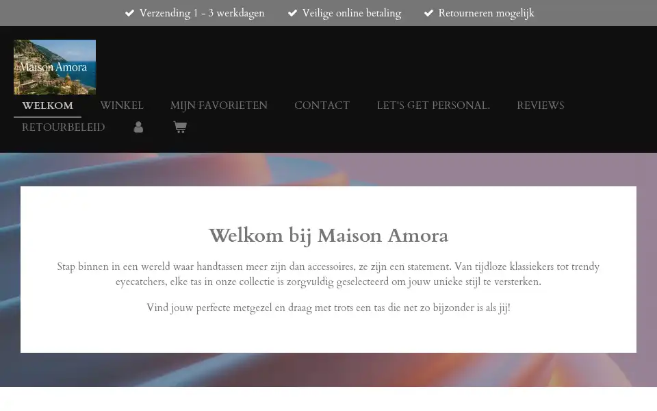 Screenshot of maisonamora.eu