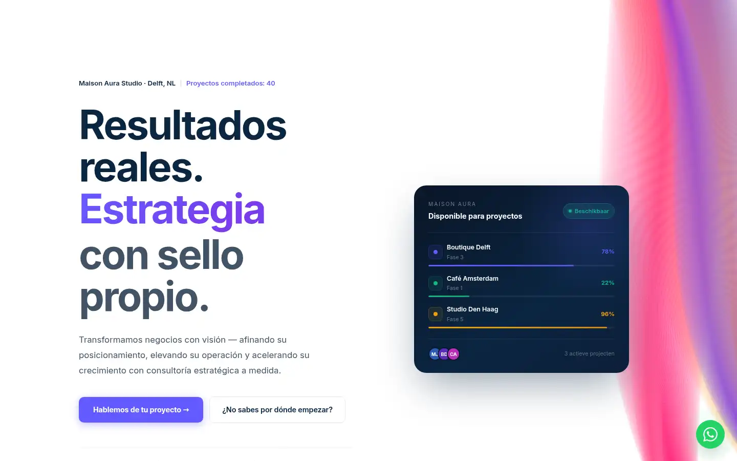 Screenshot of maisonaura.nl