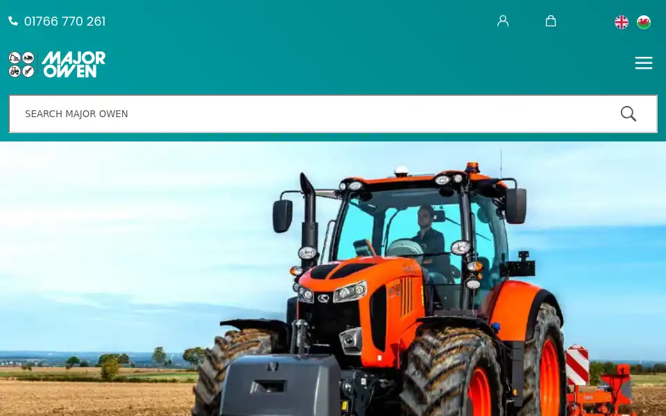 Screenshot of majorowen.co.uk