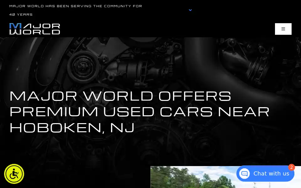 Screenshot of majorworld.com