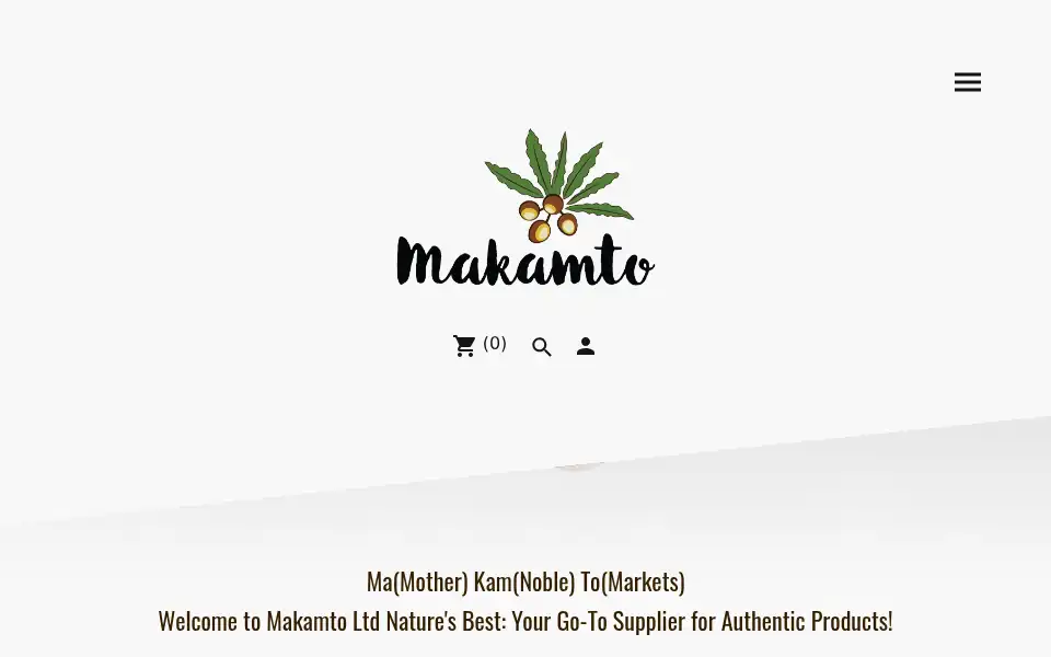 Screenshot of makamto.com