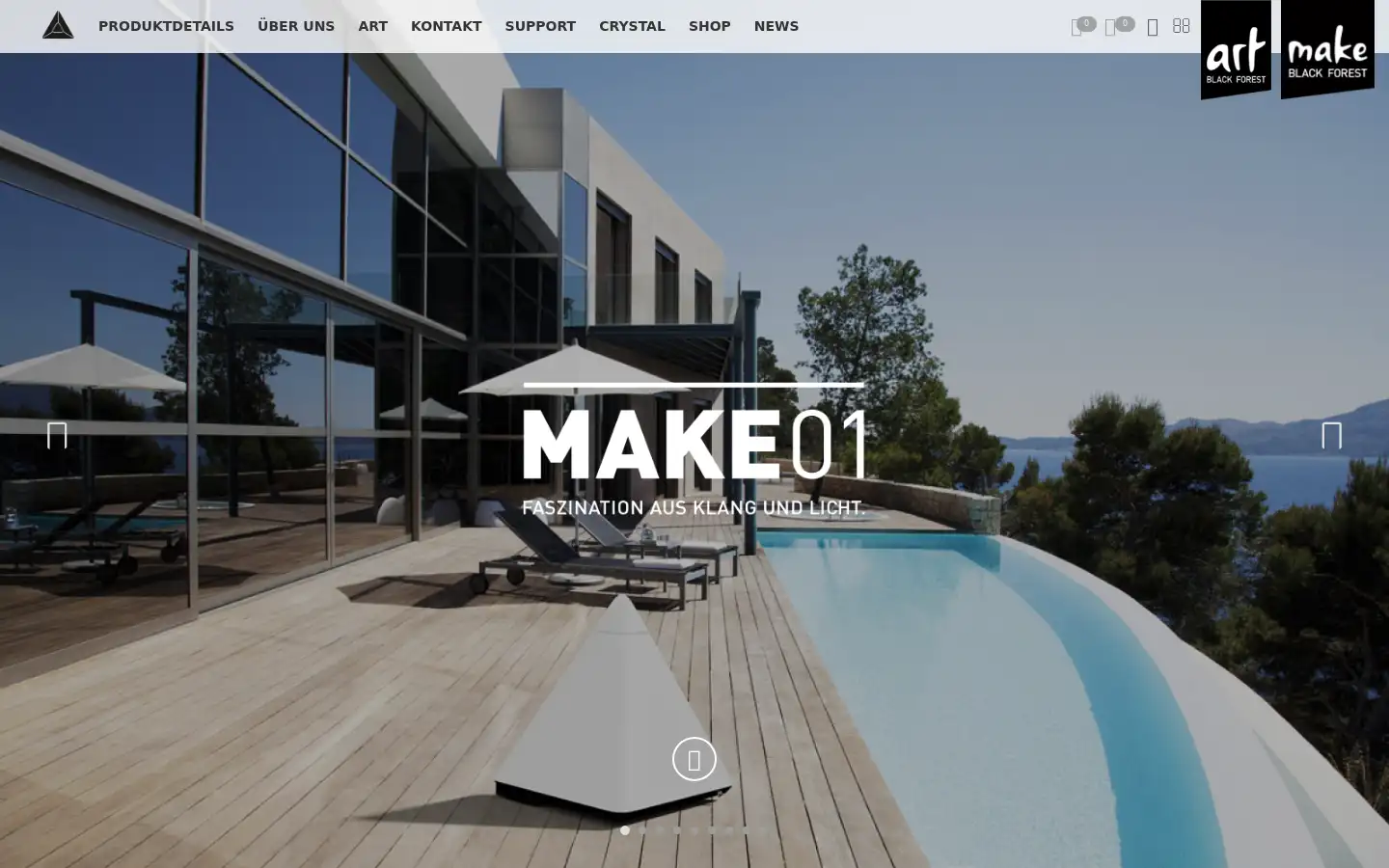 Screenshot of make-blackforest.com