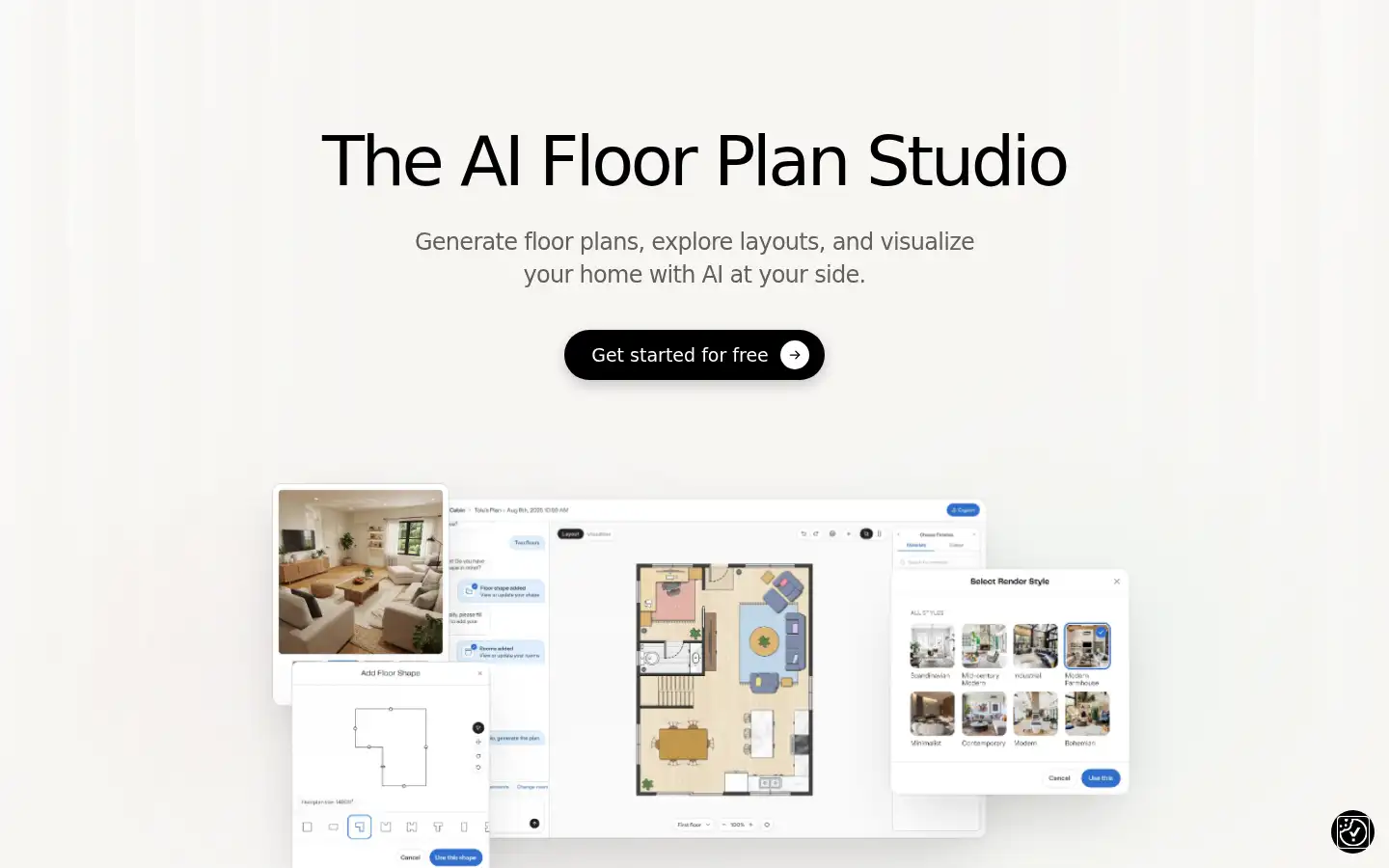 Screenshot of maket.ai