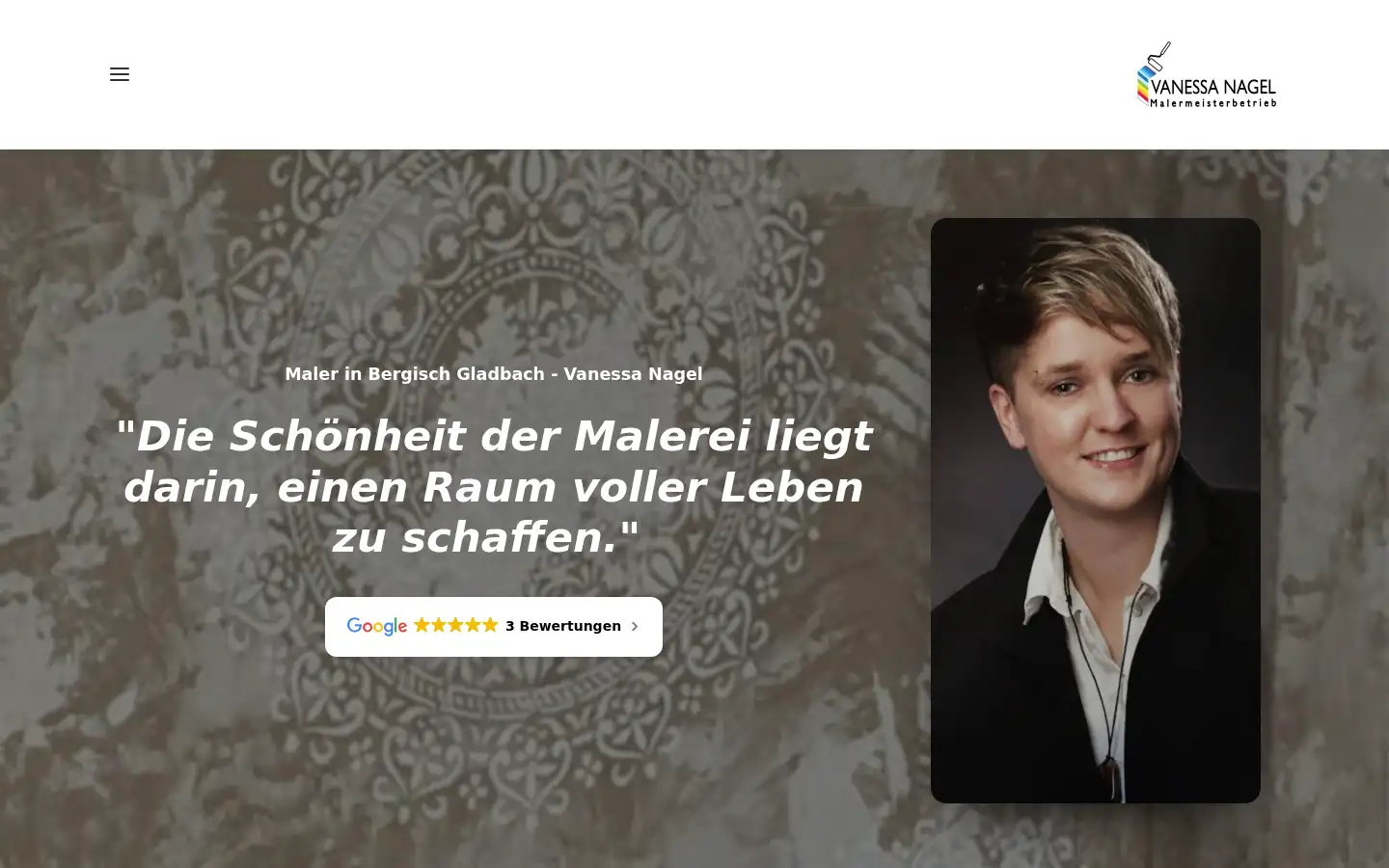 Screenshot of malermeister-vanessa-nagel.de