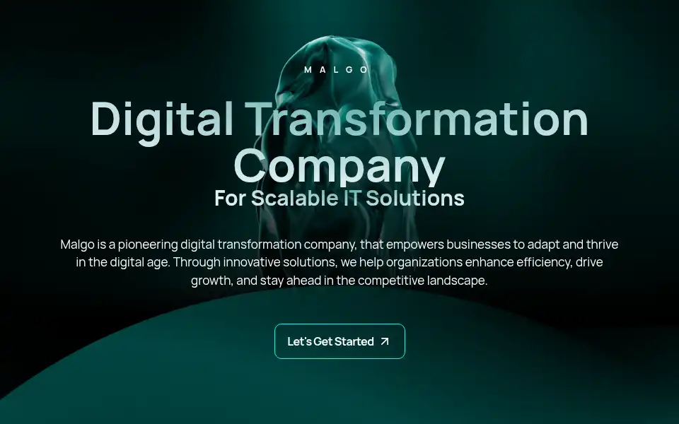 Screenshot of malgotechnologies.com