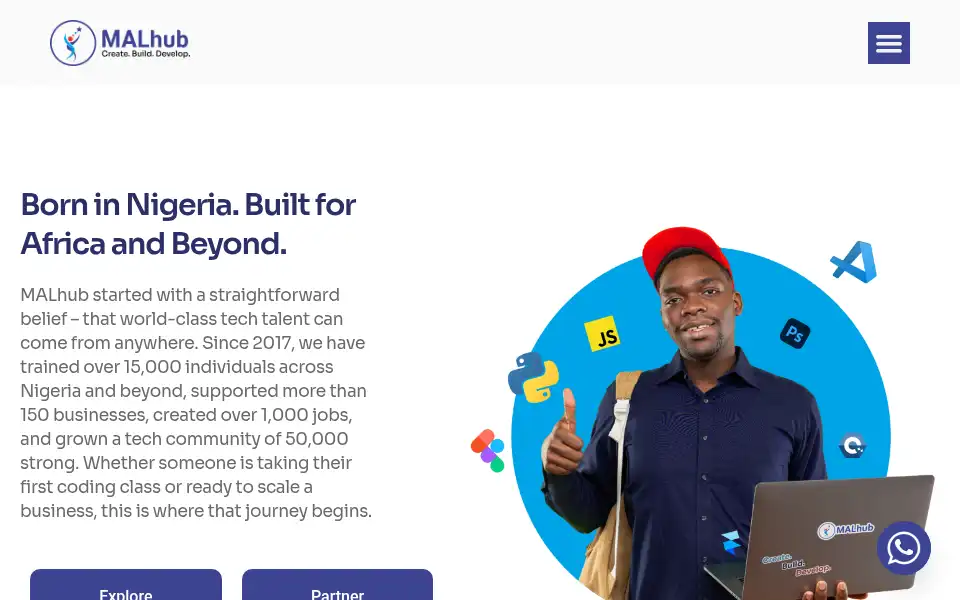 Screenshot of malhub.org
