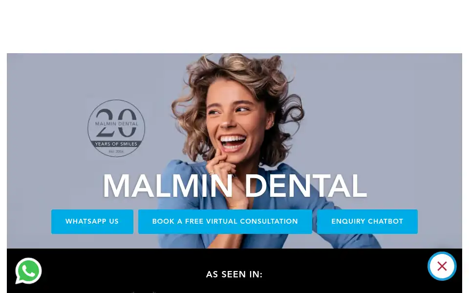 Screenshot of malmin.co.uk