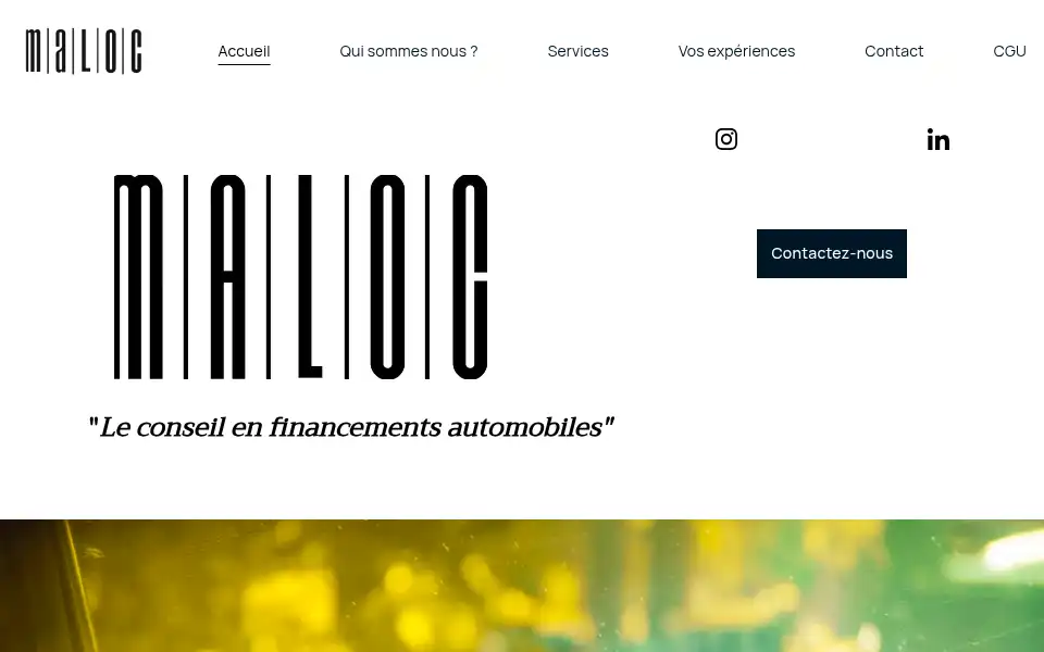Screenshot of malocconseils.com
