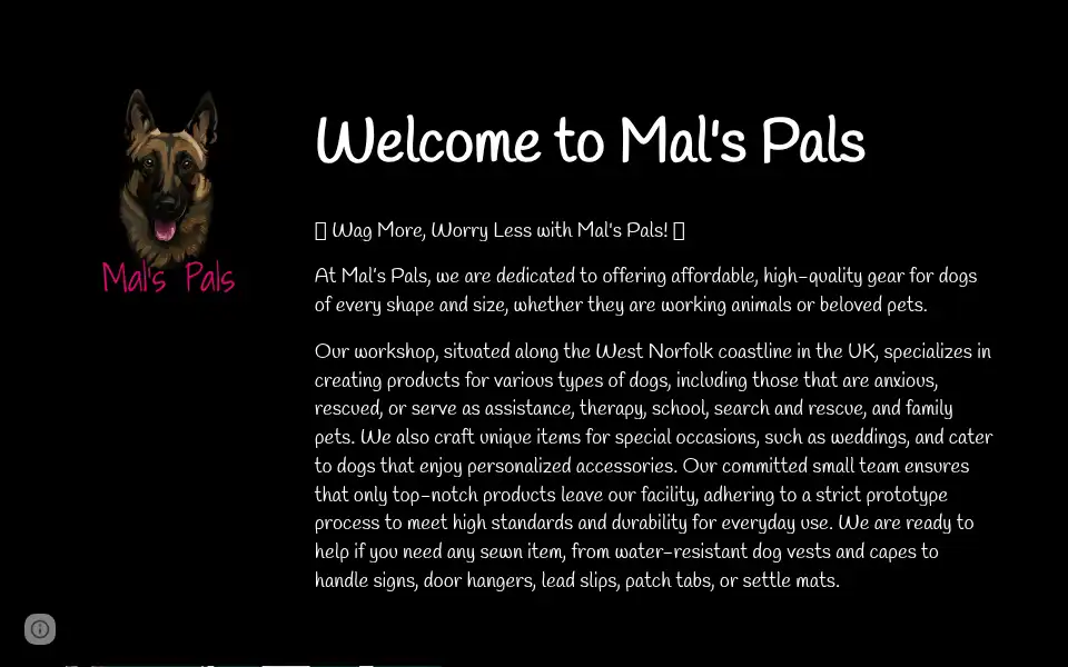 Screenshot of malspals.co.uk