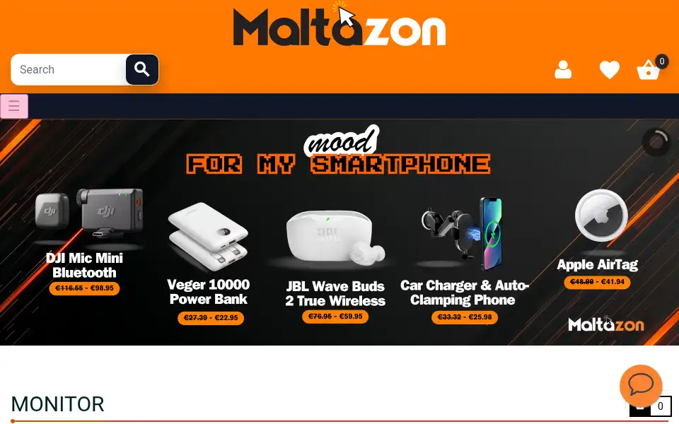 Screenshot of maltazon.com