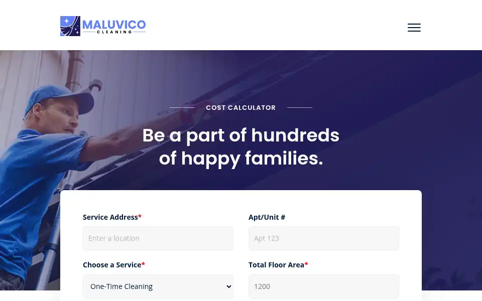 Screenshot of maluvico.com