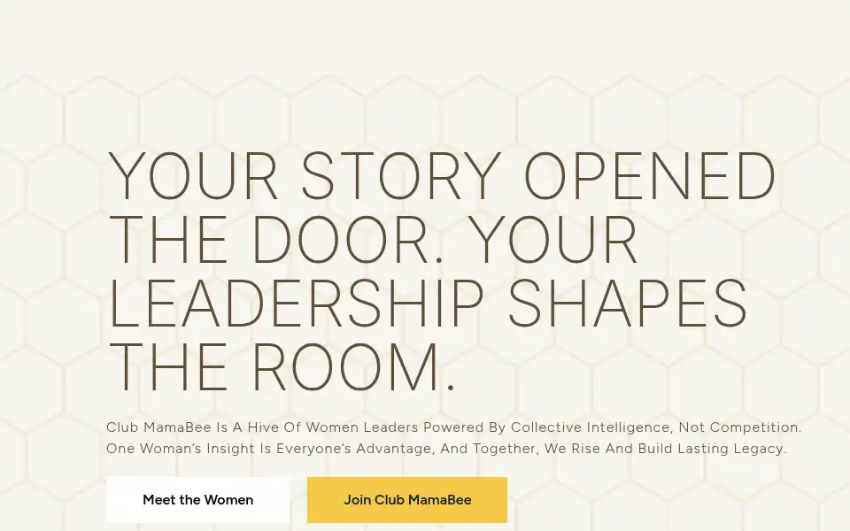 Screenshot of mamabee.com